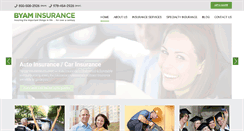 Desktop Screenshot of byaminsurance.com